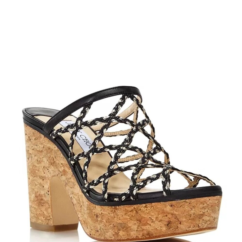 Jimmy Choo Dalina Caged Platform Sandals
